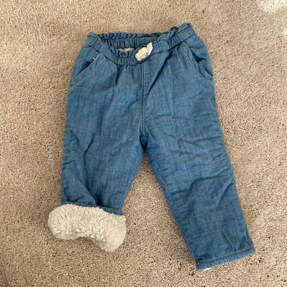 Gap baby Sherpa Lines Jeans